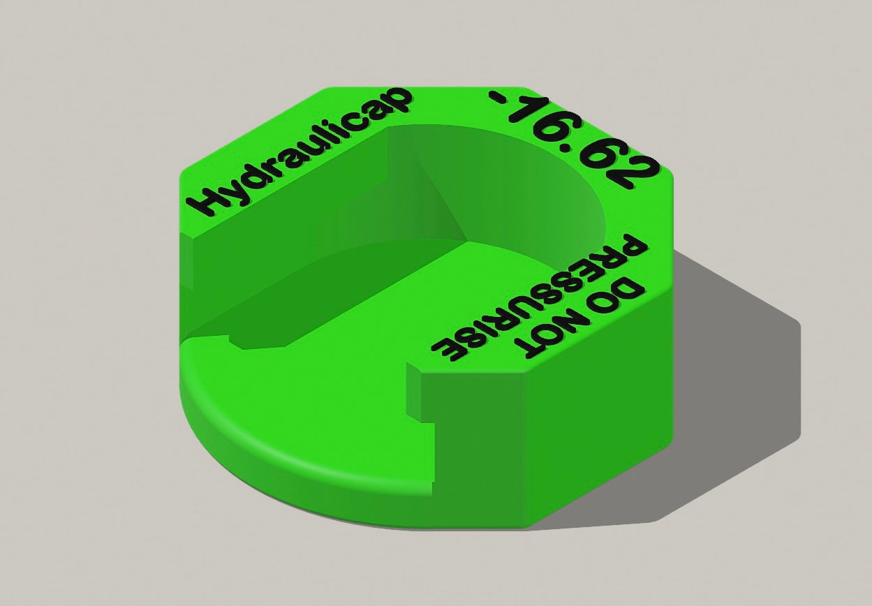 Code 62 -16 Hydraulicap and Slug Kit
