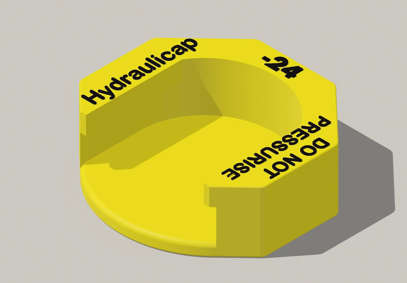 CAT Flange -24 Hydraulicap and Slug Kit