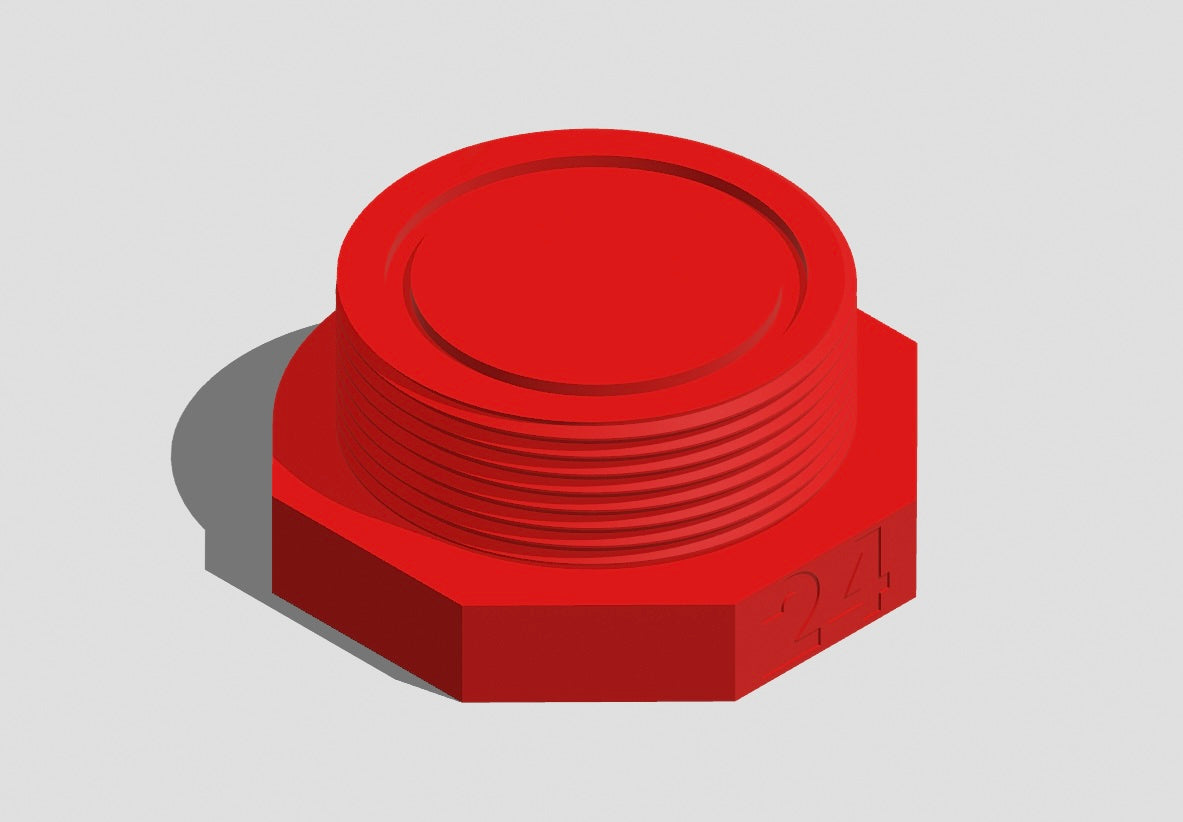 -24 ORF CAP AND PLUG