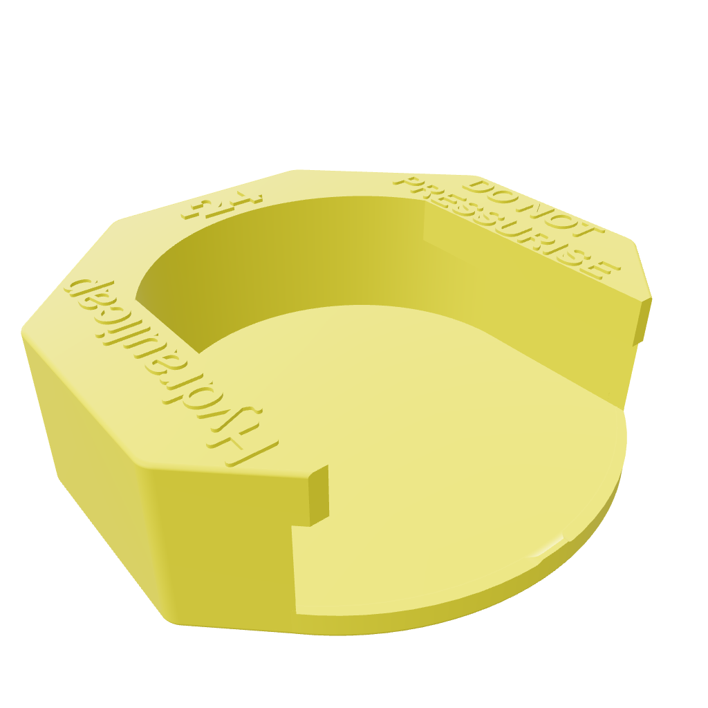 CAT Flange -24 Hydraulicap and Slug