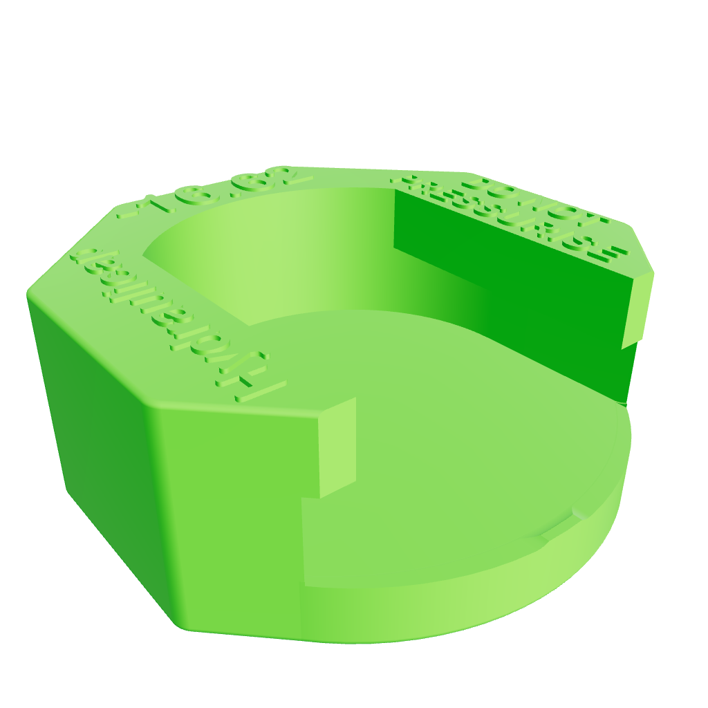 Code 62 -16 Hydraulicap and Slug