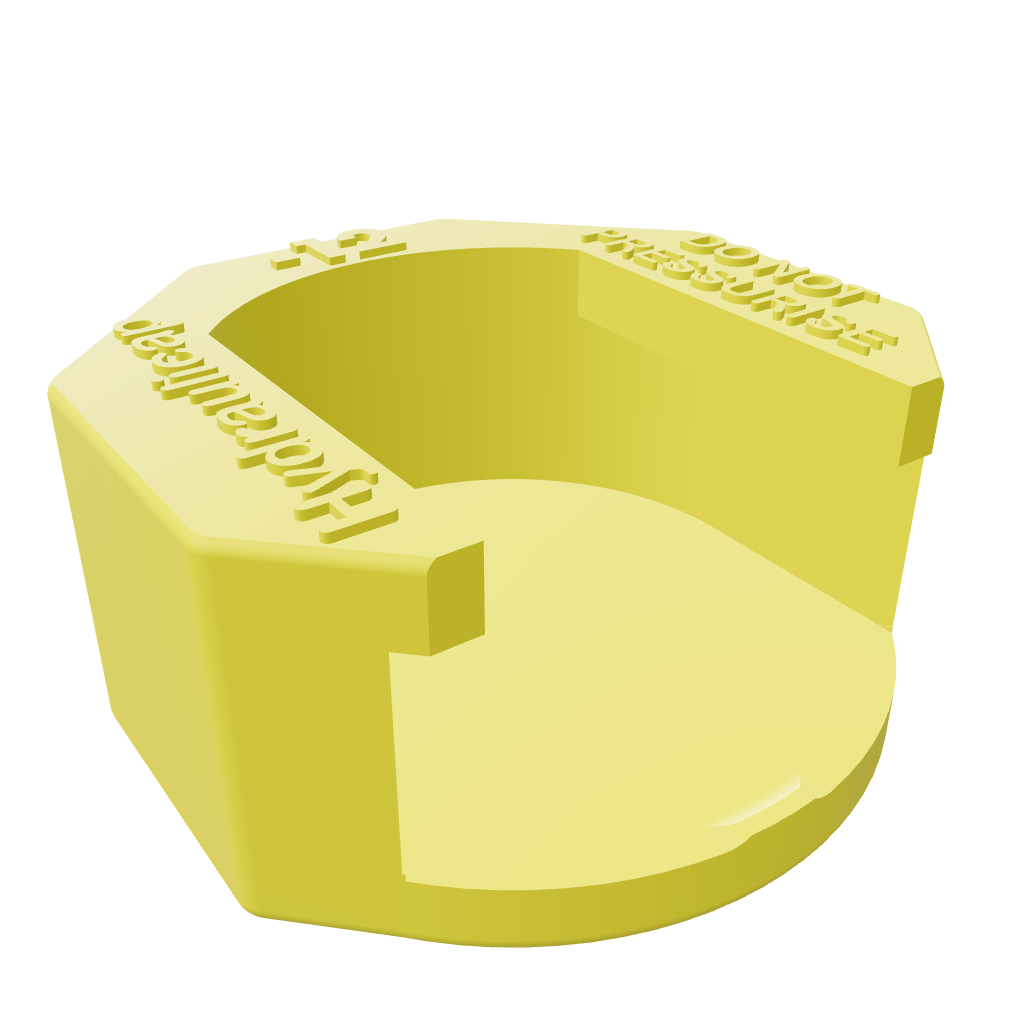 CAT Flange -12 Hydraulicap and Slug
